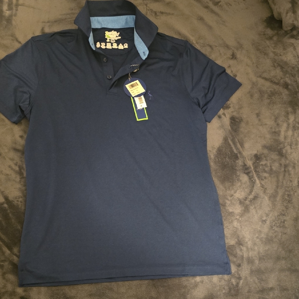 Tailorbyrd Dark Blue Polo Shirt
